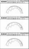 ASIMCO K2660 Brake Shoe Set